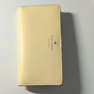 Kate Spade Yellow Wallet